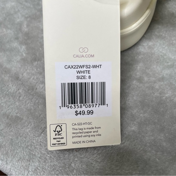 NWT Calia Quilted Sandals Size 8 - Picture 9 of 9